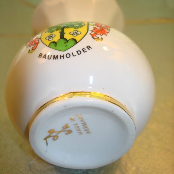 Vintage Ceramic Decor Porcelain Bud Vase Germany - Picture 4 of 4